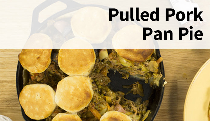 Broil King Pulled Pork Pan Pie Appetizer for the Big Game