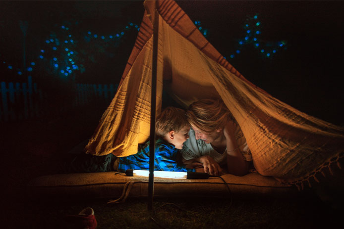 Blanket fort